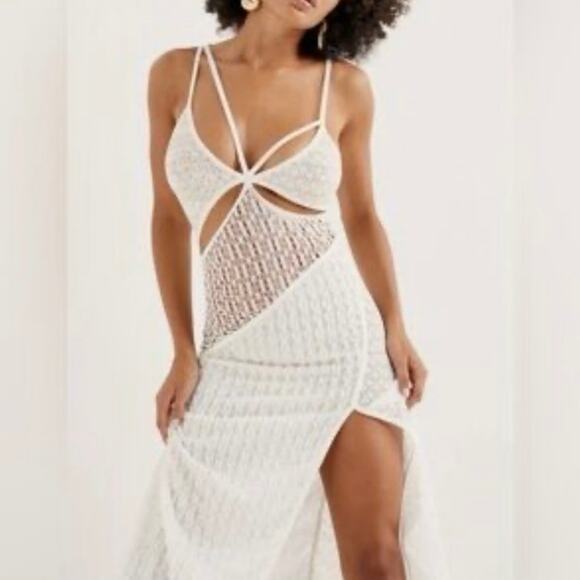 NWT - For Love & Lemons Tracy Midi Dress - Picture 2 of 7